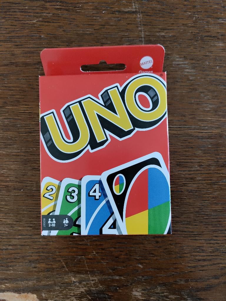 Te koop/ruil kaartspel Uno (nieuw), Hobby en Vrije tijd, Vijf spelers of meer, Ophalen, Nieuw, Mattel Games