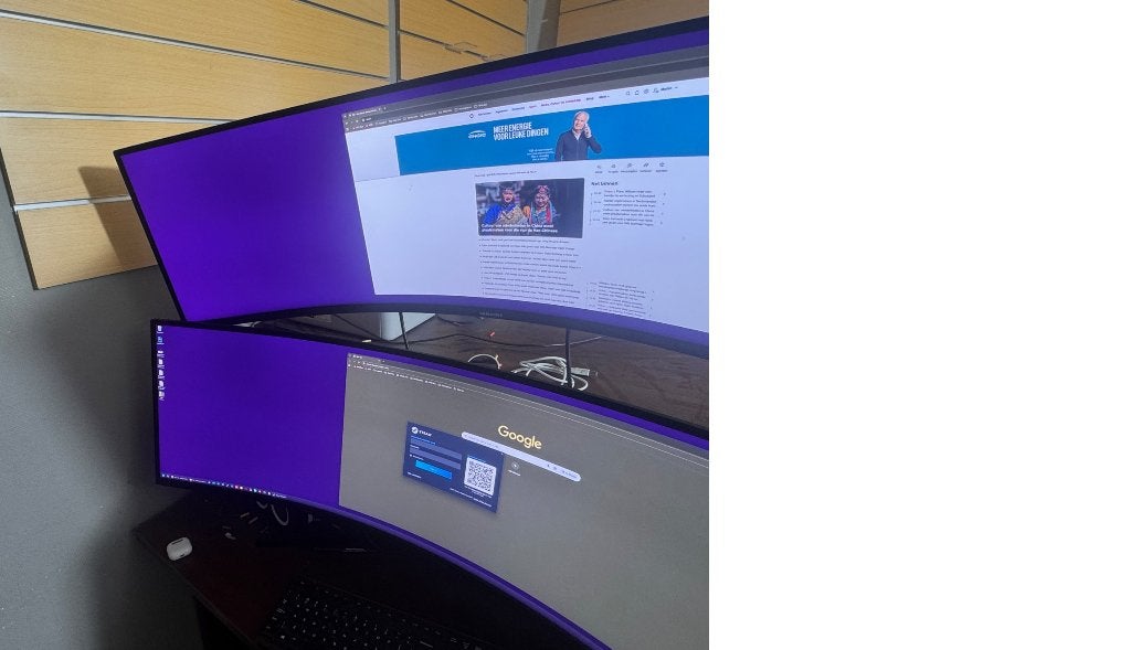Samsung Odyssey g9, 49 inch, 240 hz gaming monitor, Ultrawide, Minder dan 1 ms, Zo goed als nieuw, Samsung