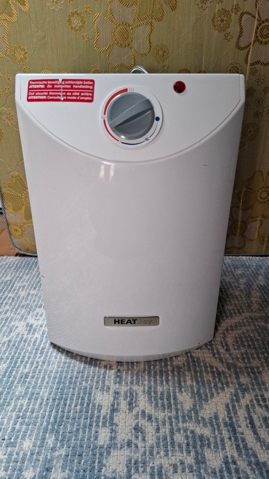 Plieger Heatboy boiler, Doe-het-zelf en Verbouw, Minder dan 20 liter, Ophalen, Boiler, Minder dan 3 jaar oud