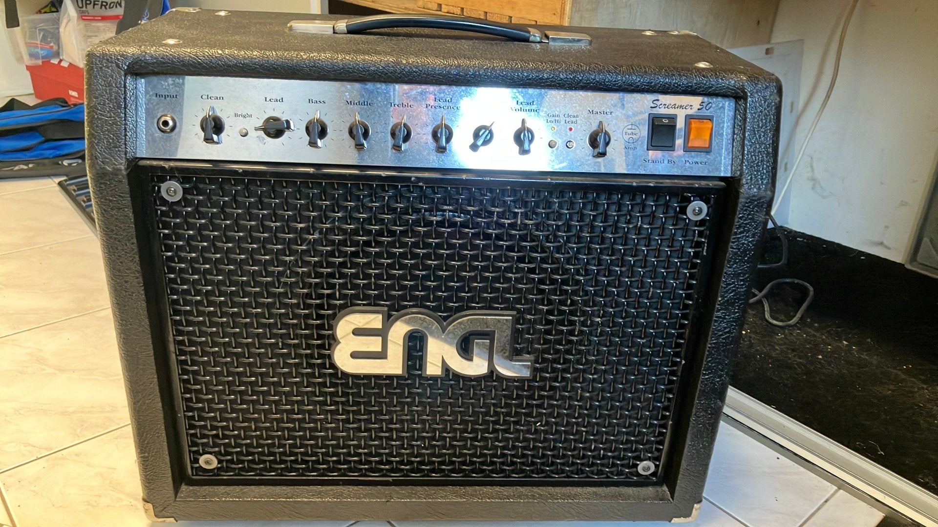ENGL Screamer 50 + originele voetschakelaar, Ophalen, Gebruikt, 50 tot 100 watt