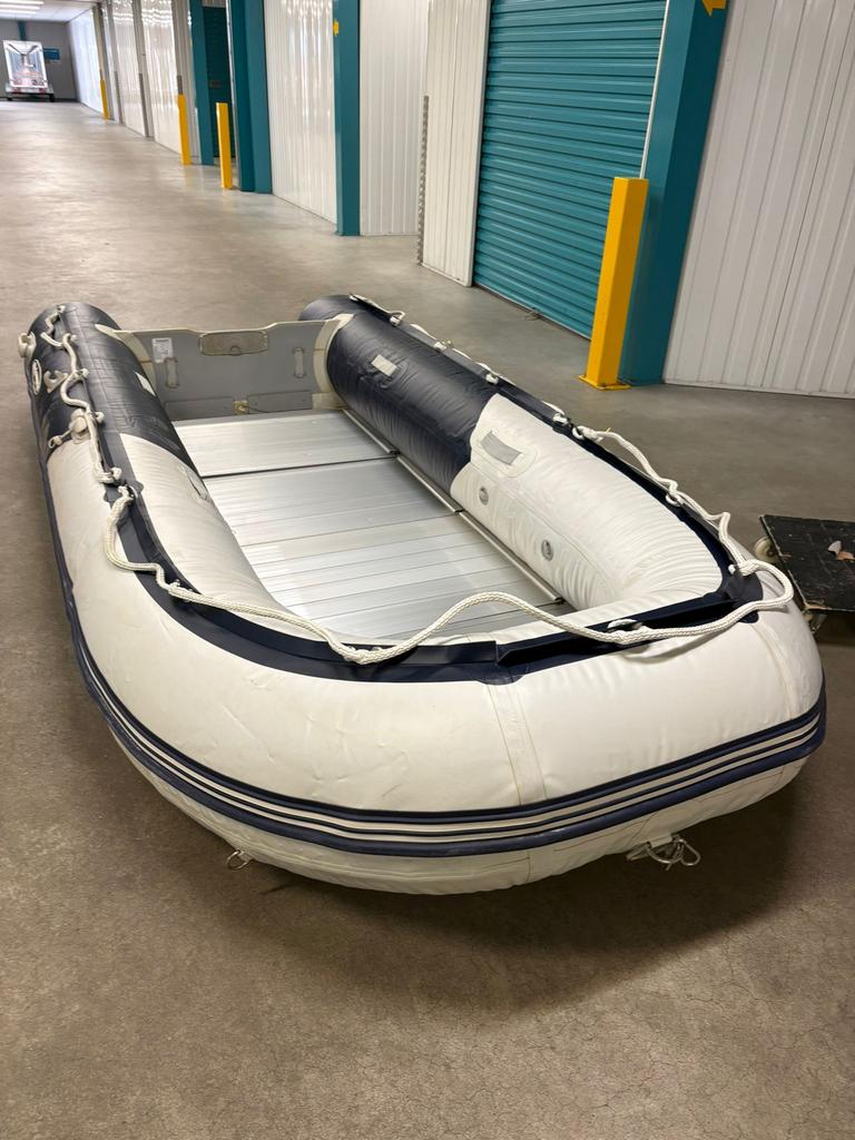 Rubberboot inclusief buitenboordmotor, Overige merken, Aluminium, Gebruikt, Ophalen of Verzenden