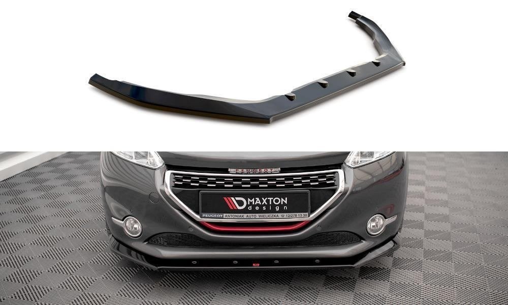 Maxton Design Spoiler Lip Splitter Voor Peugeot 208 GTI Mk1, Verzenden, Automotive Parts, A.parts@hotmail.nl, Trasmolenlaan 12 3447 GZ Woerden