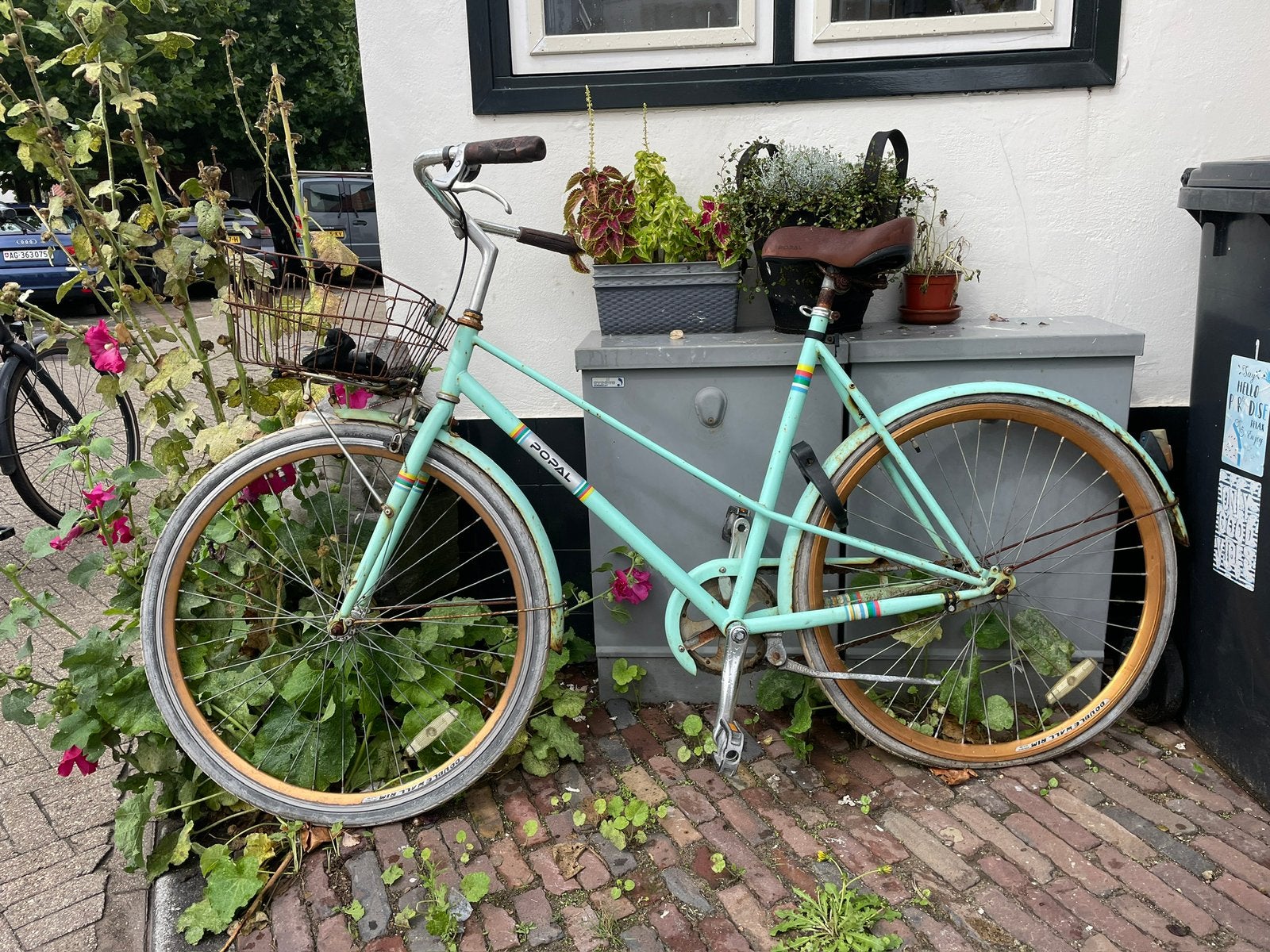 Opknapfiets met mandje merk Popal, Fietsen en Brommers, Ophalen, Zo goed als nieuw, Overige merken