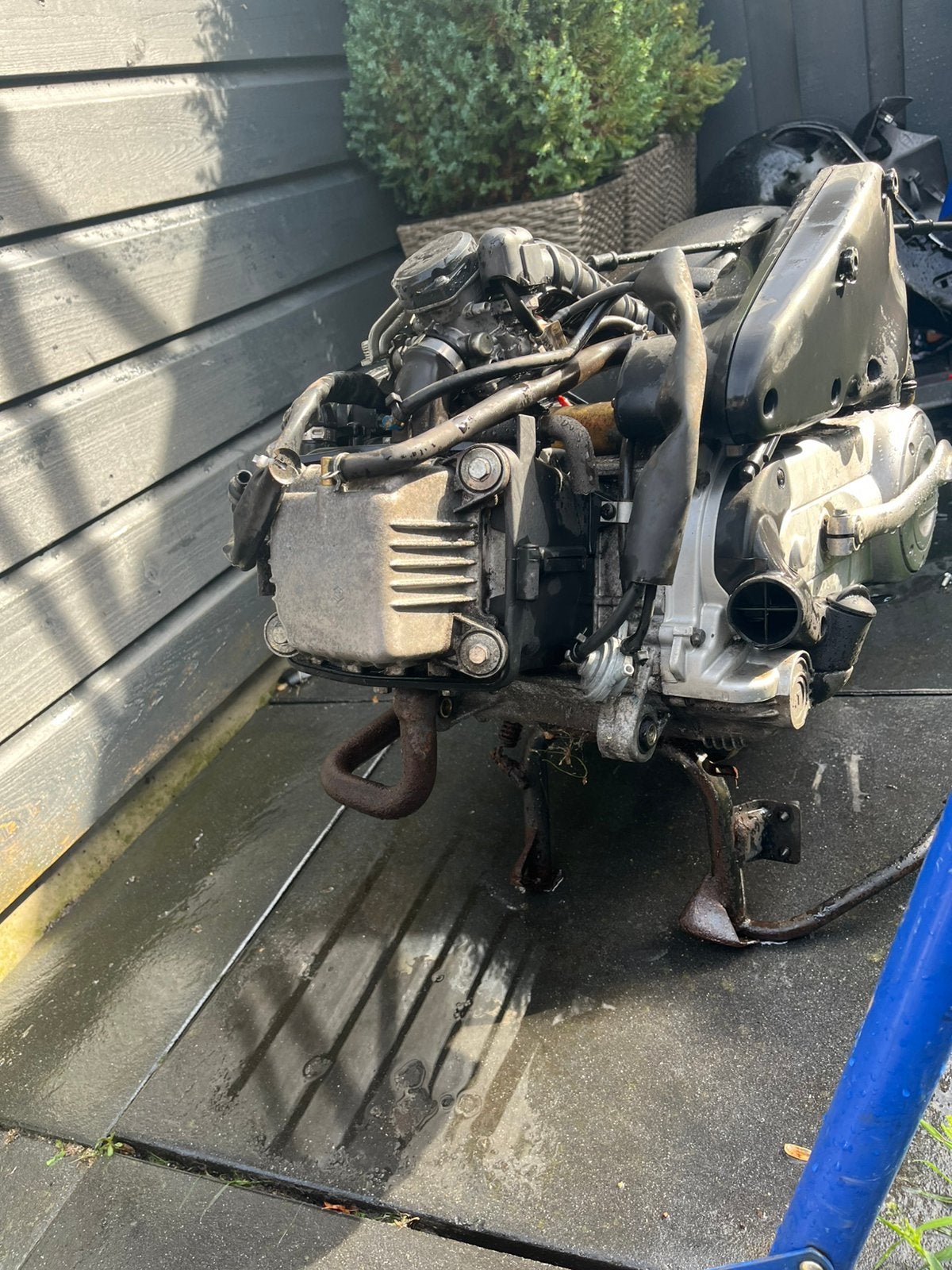 Vespa sprint motorblok 4takt, Ophalen, Gebruikt