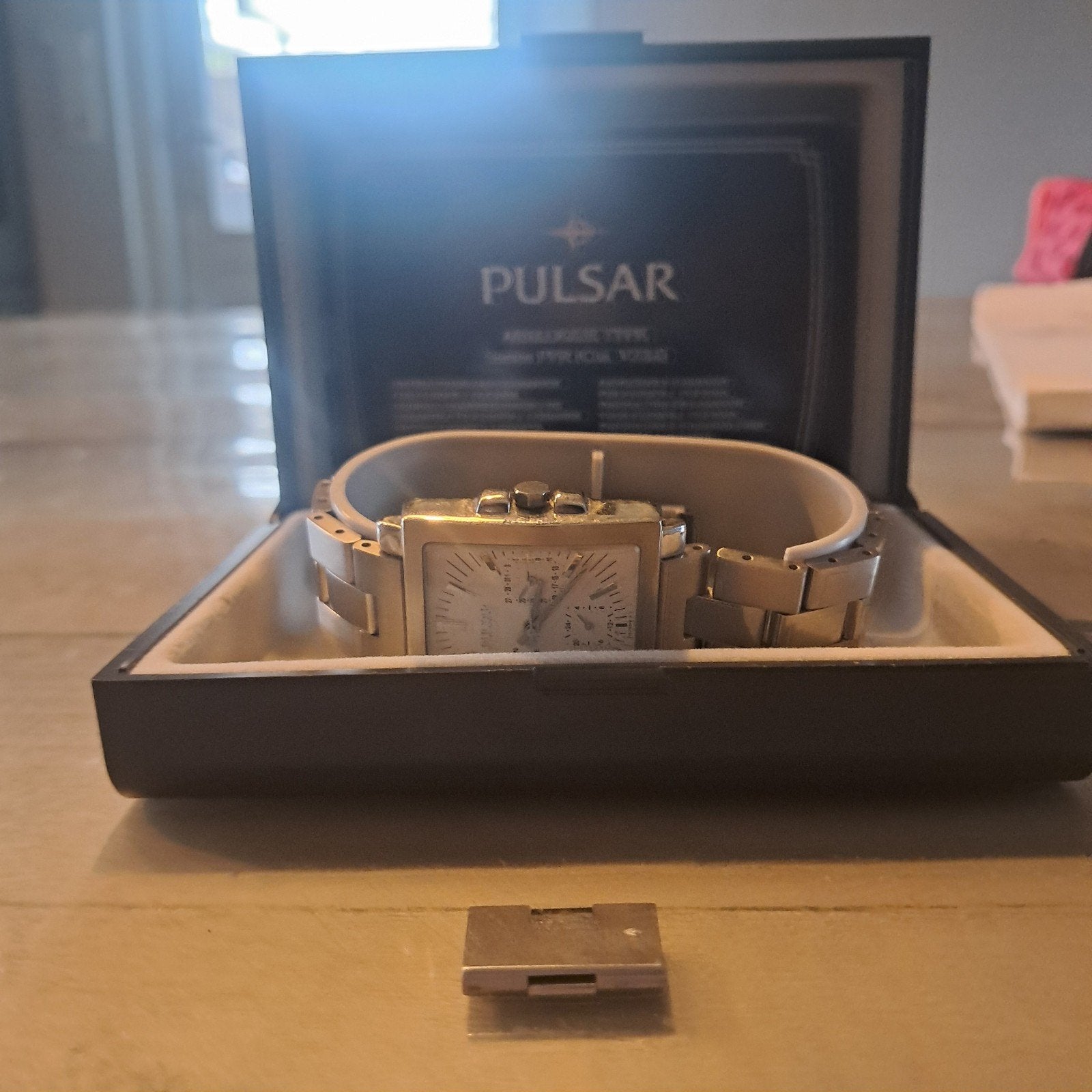 Pulsar Horloge Series PYR (cal.V33J) - zo goed als nieuw, Overige merken, Staal, Staal, Polshorloge