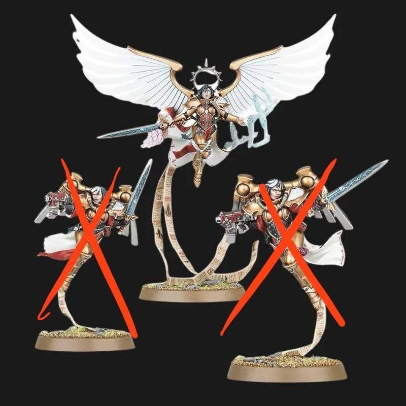 Saint Celestine SOLO - New on Sprue (Sisters of Battle), Hobby en Vrije tijd, Wargaming, Ophalen of Verzenden, Nieuw, Warhammer
