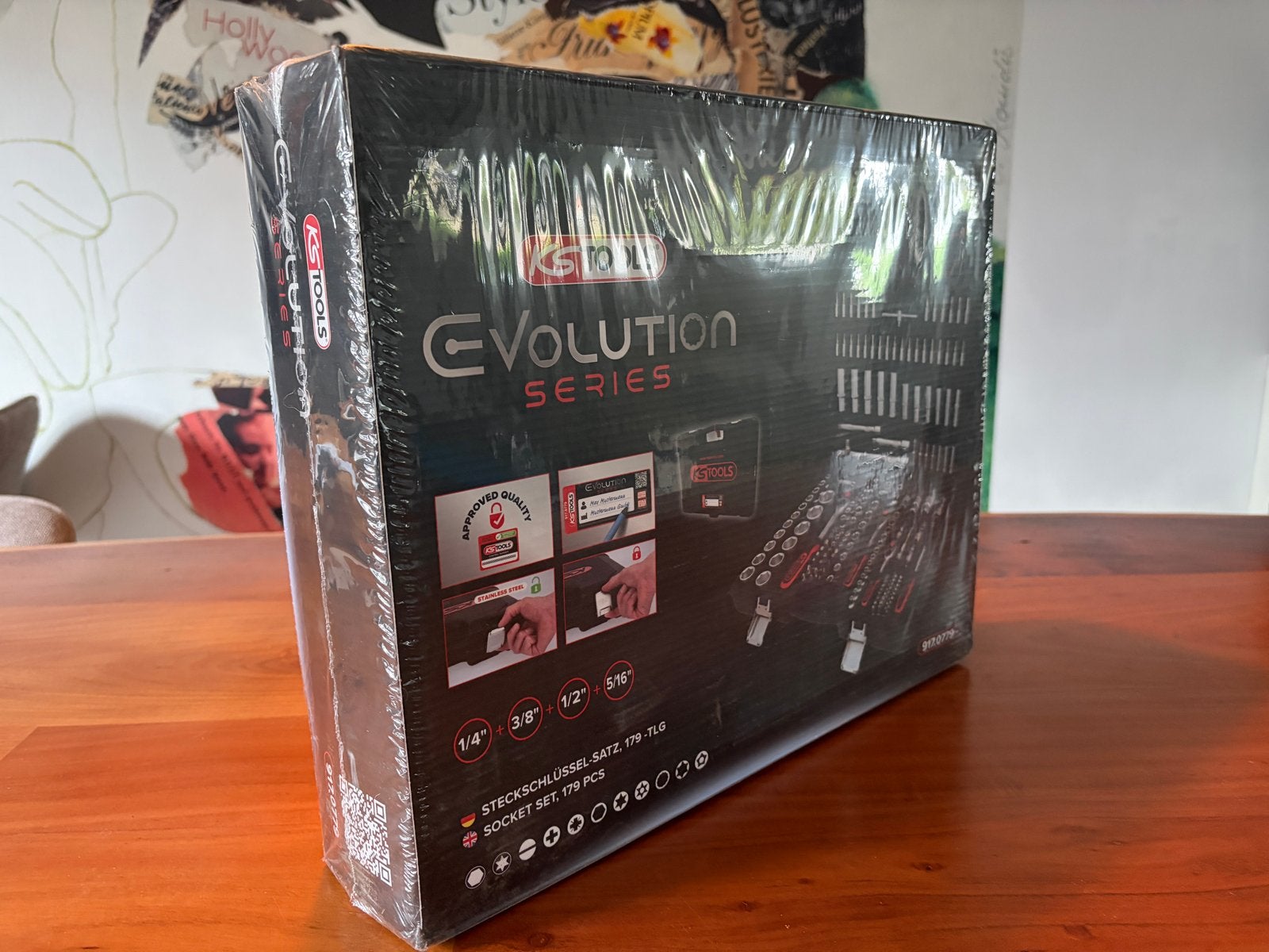 KS Tools Evolution 179-delige doppenset 917.0779, Overige merken, Nieuw, Gereedschapsset, KS TOOLS Werkzeuge-Maschinen GmbH