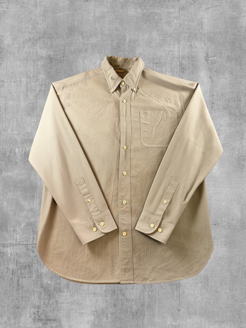 Timberland overhemd grijs maat L button-down, Verzenden, VF International Sagl, Tbl_deshop@vfc.com, Halswijdte 41/42 (L)