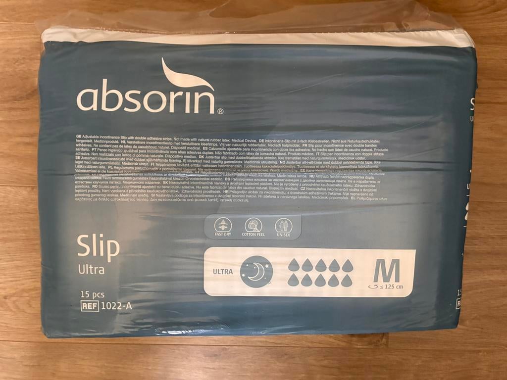 Absorin incontinentie materiaal, Ophalen of Verzenden, Nieuw