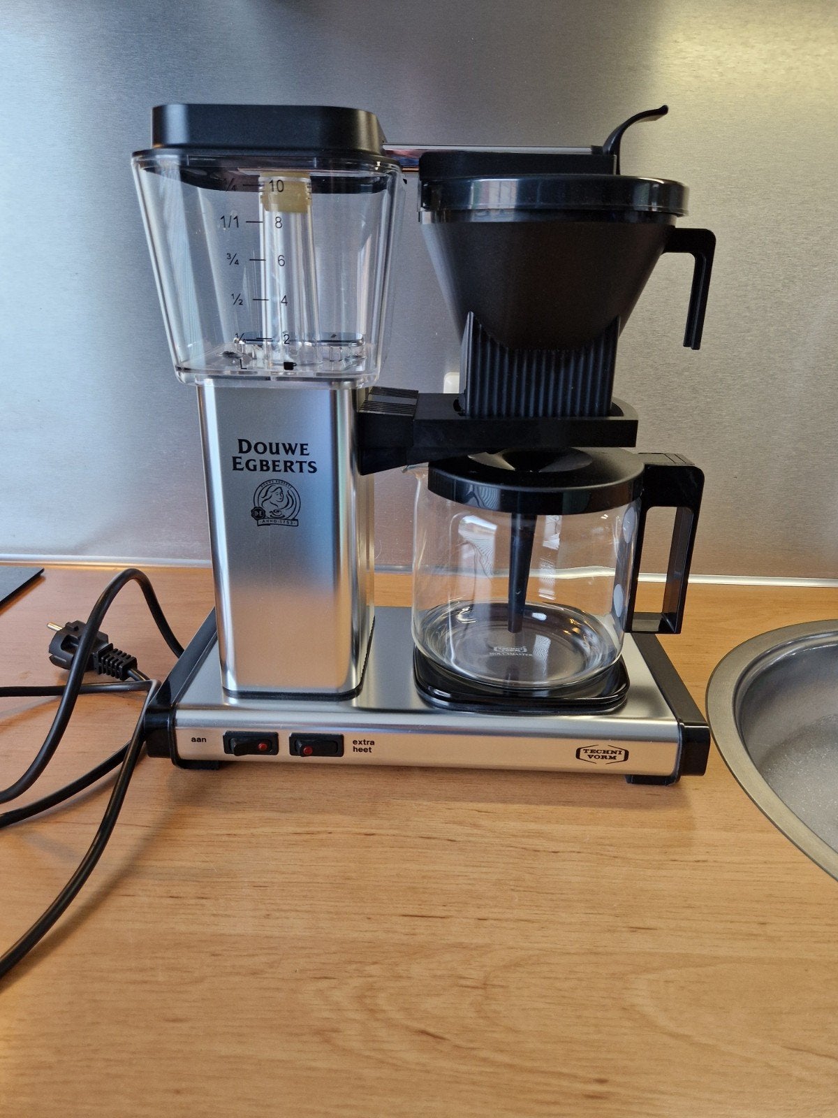 ☕️ douwe egberts moccamaster ✳️ IN NIEUWSTAAT ✳️, 4 tot 10 kopjes, Ophalen of Verzenden, Zo goed als nieuw, Koffiemachine