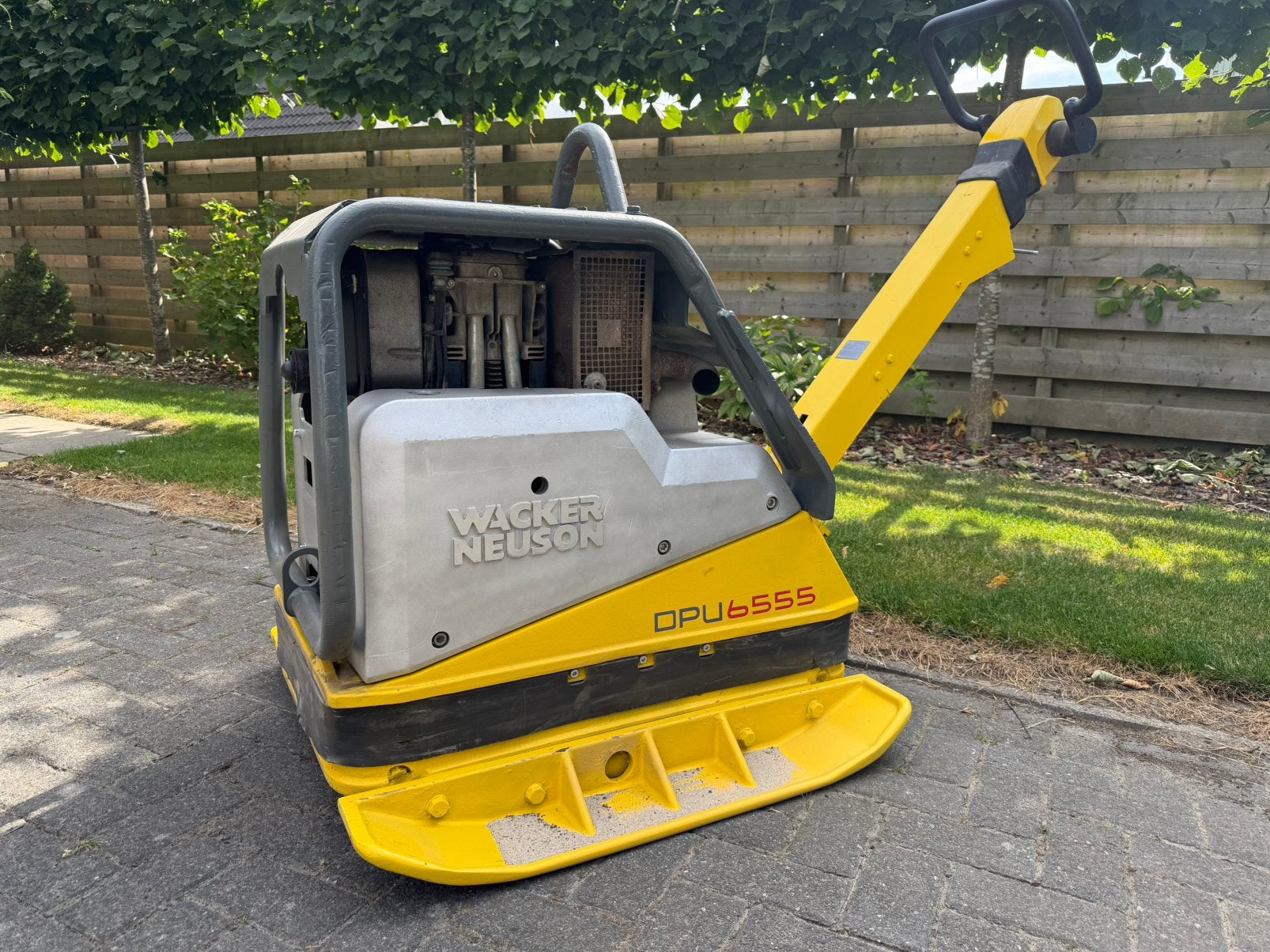 Wacker Neuson trilplaat DPU 6555 (6-2017) Hehap 476 uur, Ophalen, Gebruikt