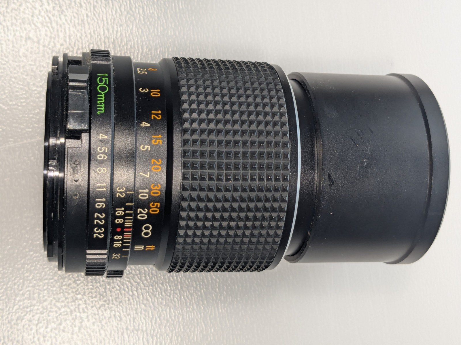 Mamiya Sekor C 150mm f/4 lens voor Mamiya 645, Ophalen of Verzenden, Gebruikt, Telelens