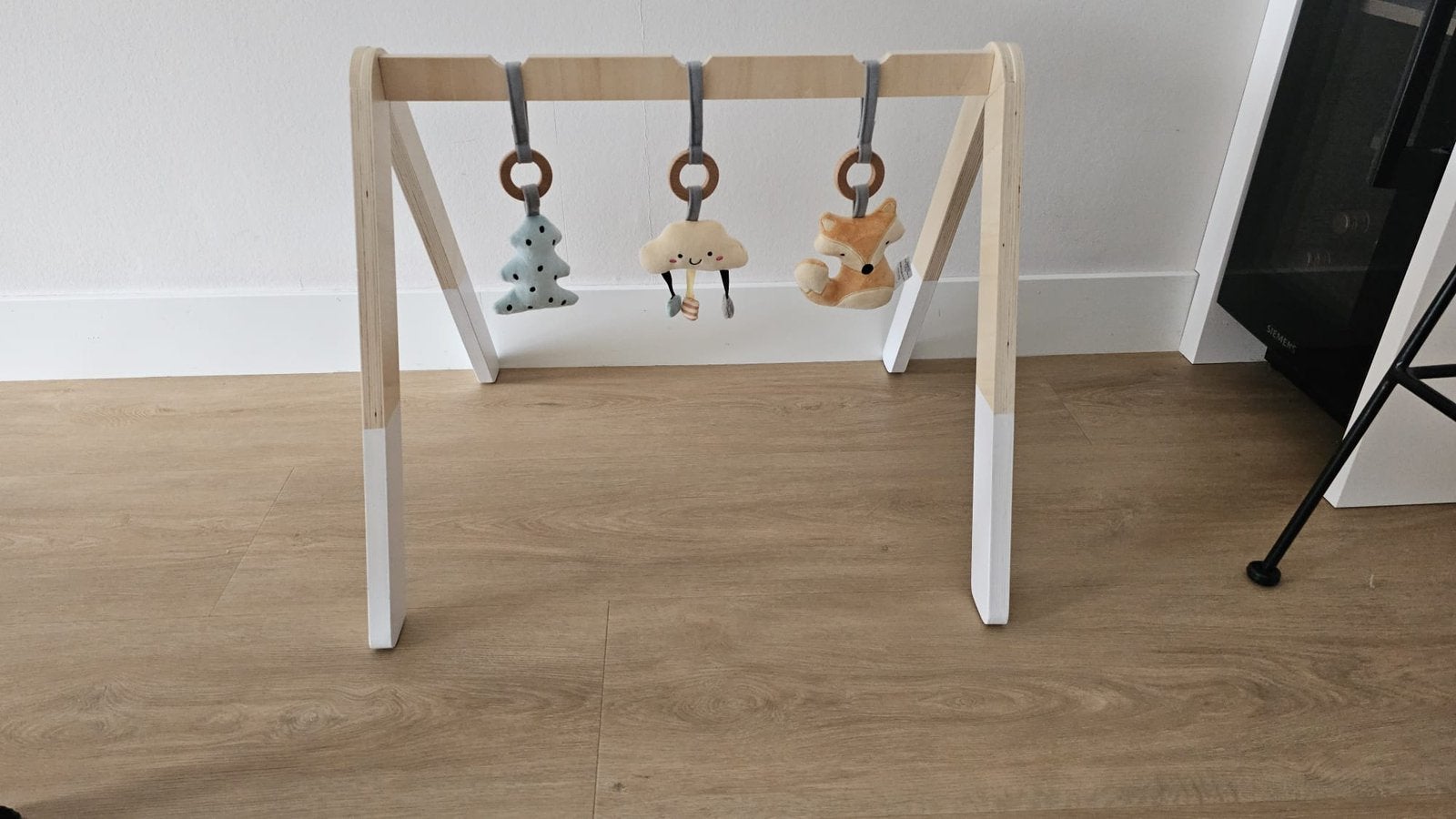 Baby gym, Ophalen, Zo goed als nieuw