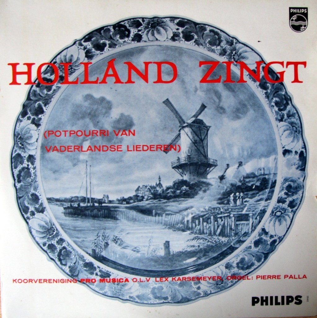 Pro Musica olv Lex Karsemeijer	Holland Zingt 10"LP, Cd's en Dvd's, LP, 10 inch, Fotohoes, Ophalen of Verzenden