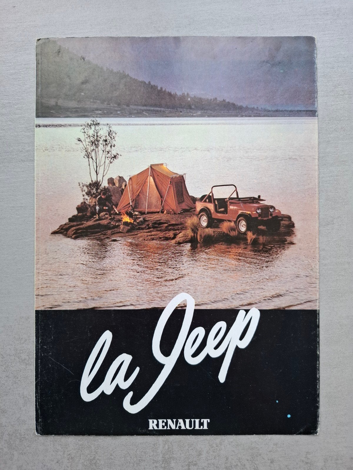 Jeep (Renault) folder, Ophalen of Verzenden, Gelezen, Renault