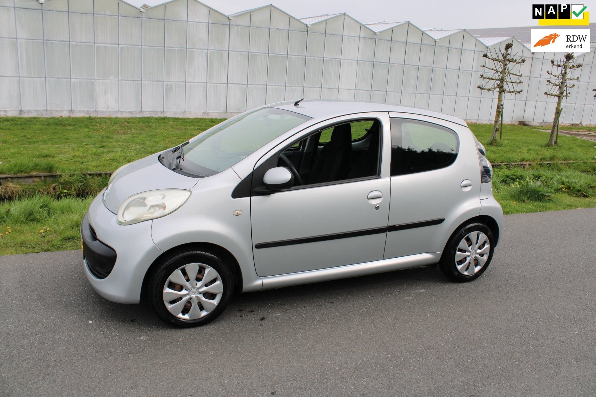 Citroen C1 1.0-12V Ambiance Automaat 5 Drs, Auto's, 4 stoelen, C1, 68 pk, Origineel Nederlands
