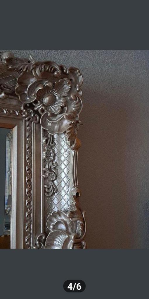 Prachtige Barok Spiegel - Klassieke Elegantie voor uw Huis, Ophalen of Verzenden, Zo goed als nieuw