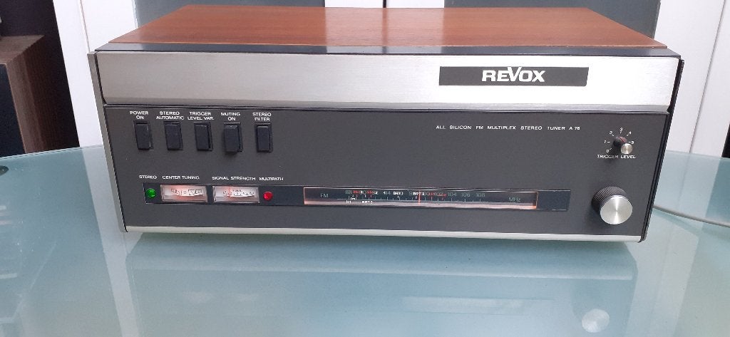 revox a76 tuner, Ophalen of Verzenden, Zo goed als nieuw, Analoog