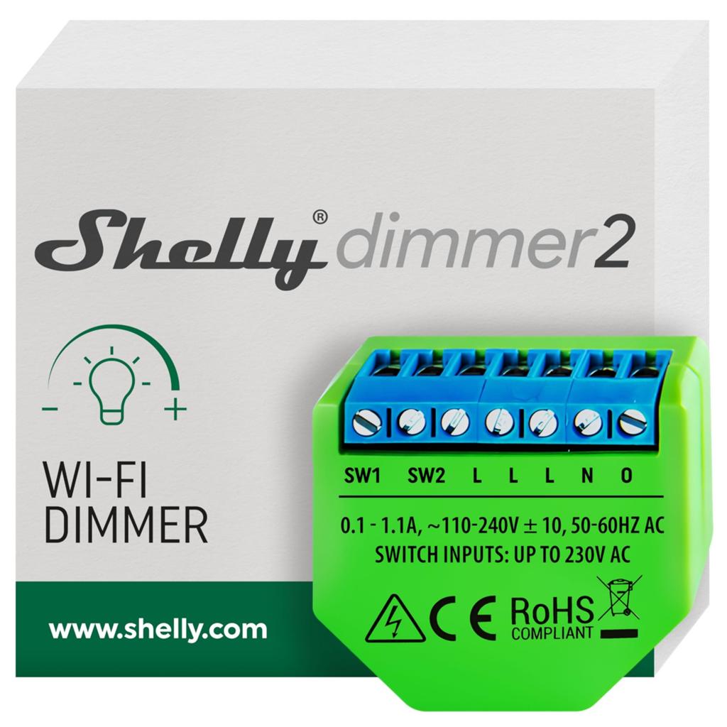 2x Shelly Dimmer 2 – WiFi dimmer te koop, Ophalen of Verzenden, Schakelaar