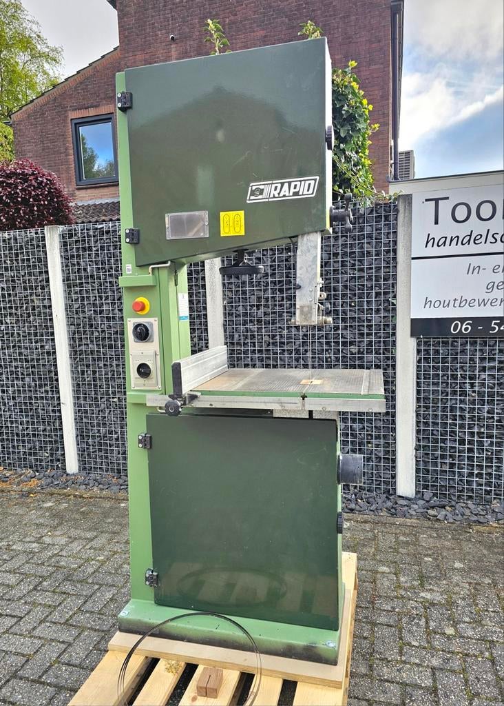 Lintzaag wieldiameter 500MM met motorrem, Doe-het-zelf en Verbouw, Gereedschap | Zaagmachines, Ophalen, Gebruikt, 70 mm of meer