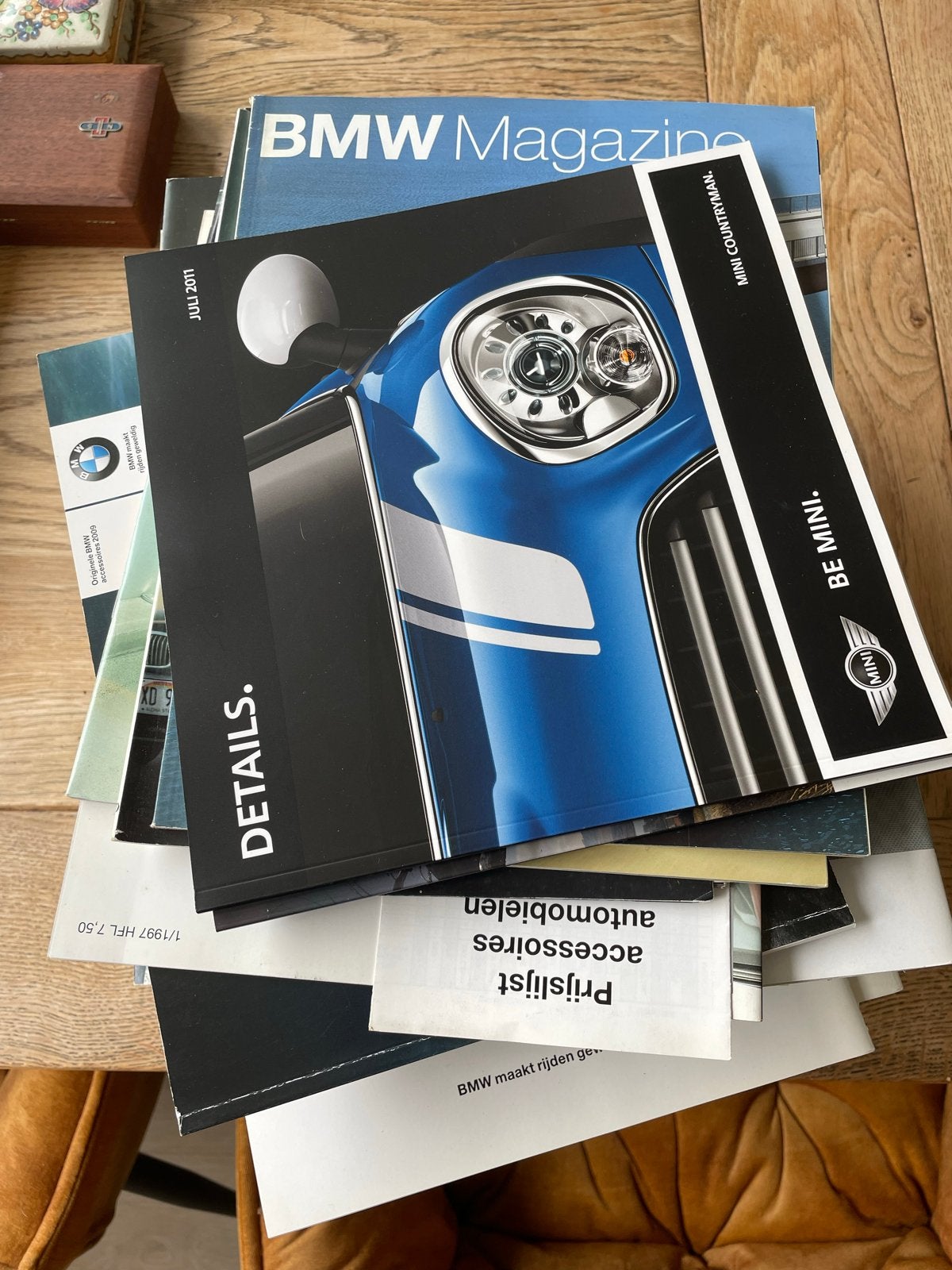 BMW en Mini Autofolders en Magazines, Ophalen, Gelezen, BMW
