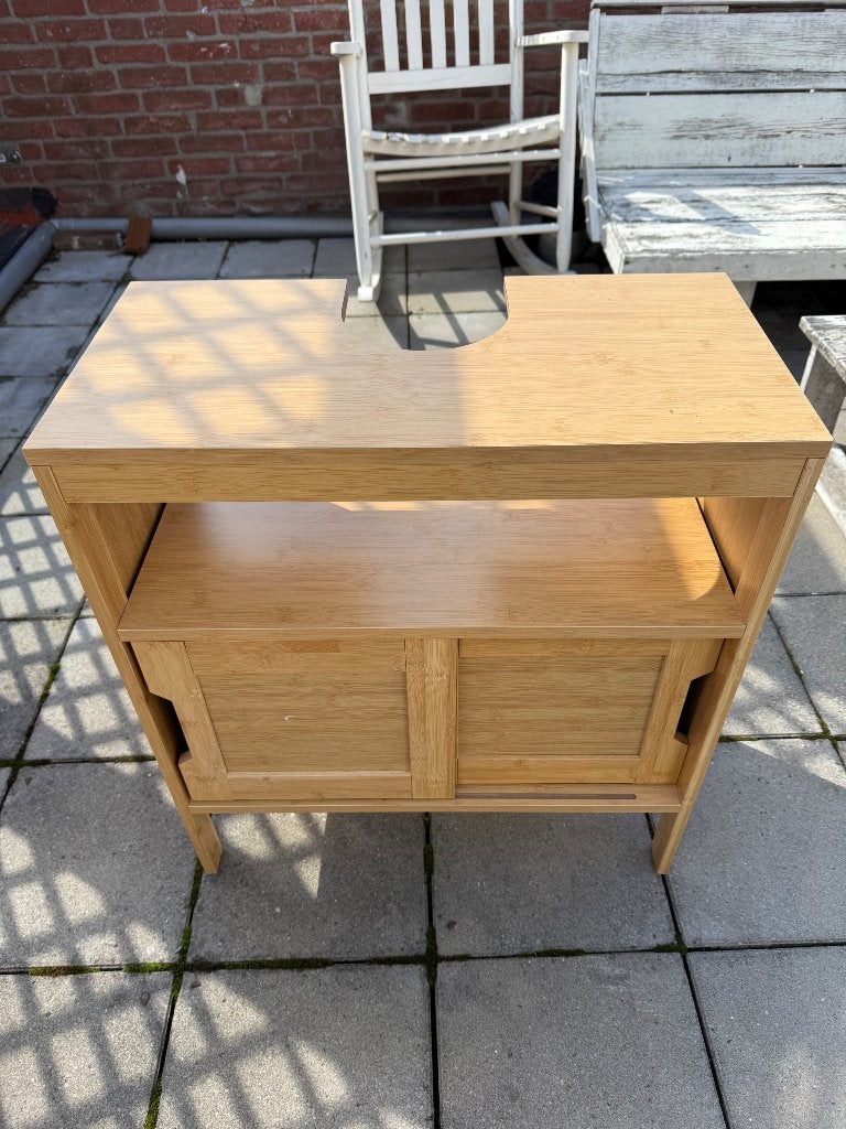 Wastafel onderkast, Ophalen, 50 tot 100 cm, Zo goed als nieuw, Minder dan 100 cm