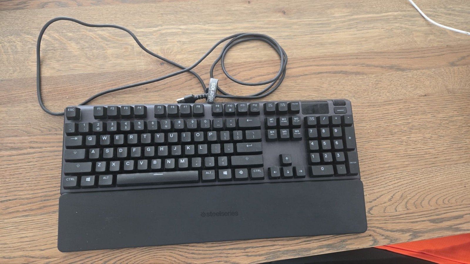 SteelSeries Apex 5 Mechanisch Gaming Toetsenbord, Computers en Software, Toetsenborden, Ophalen, Verlichte toetsen, Qwerty, Bedraad
