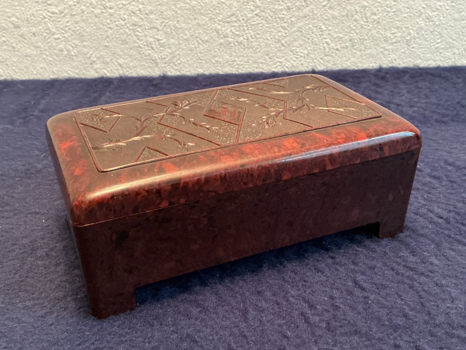 antiek Bakelieten doosje- jaren ‘30, Antiek en Kunst, Ophalen of Verzenden