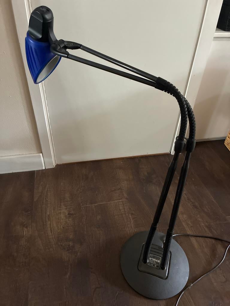 Arteluce Tango HL Bureaulamp - Vintage Design, Huis en Inrichting, Ophalen, Gebruikt, Glas