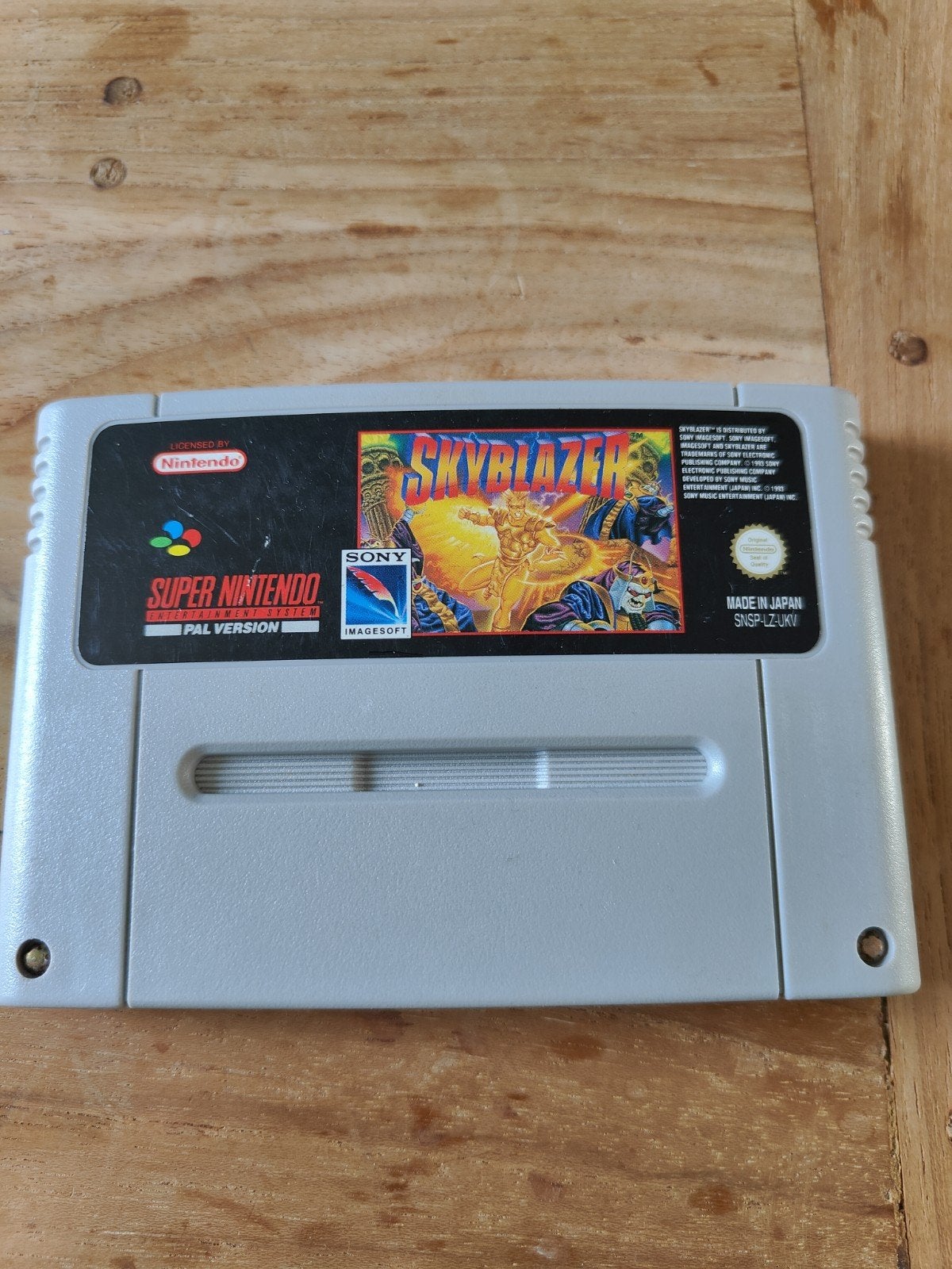 Skyblazer Super Nintendo SNES PAL Versie - Klassieke Actie, Spelcomputers en Games, Games | Nintendo Super NES, Avontuur en Actie