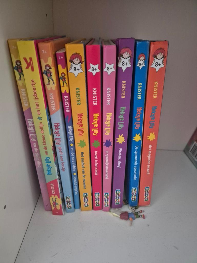 Heksje Lilly Boekenreeks - 10 Delen, Boeken, Ophalen of Verzenden, Gelezen, Knister, Fictie
