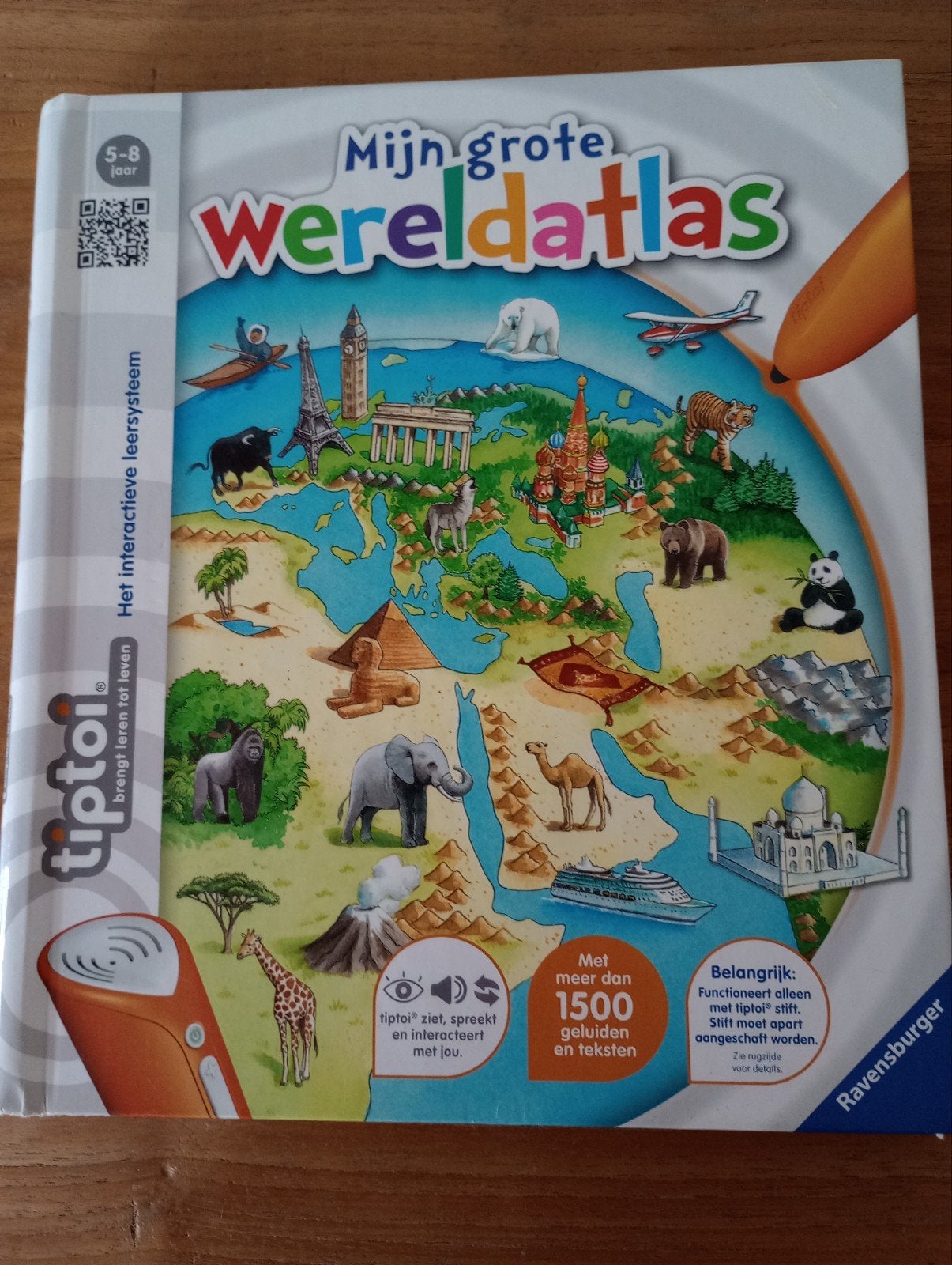 Mijn Grote Wereldatlas - Tiptoi (Ravensburger), Ophalen, Zo goed als nieuw