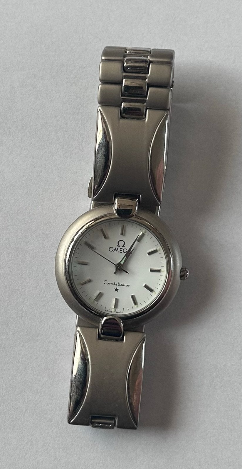 Omega Constellation Dameshorloge - Zo goed als nieuw, Overige merken, Staal, Polshorloge, Ophalen of Verzenden