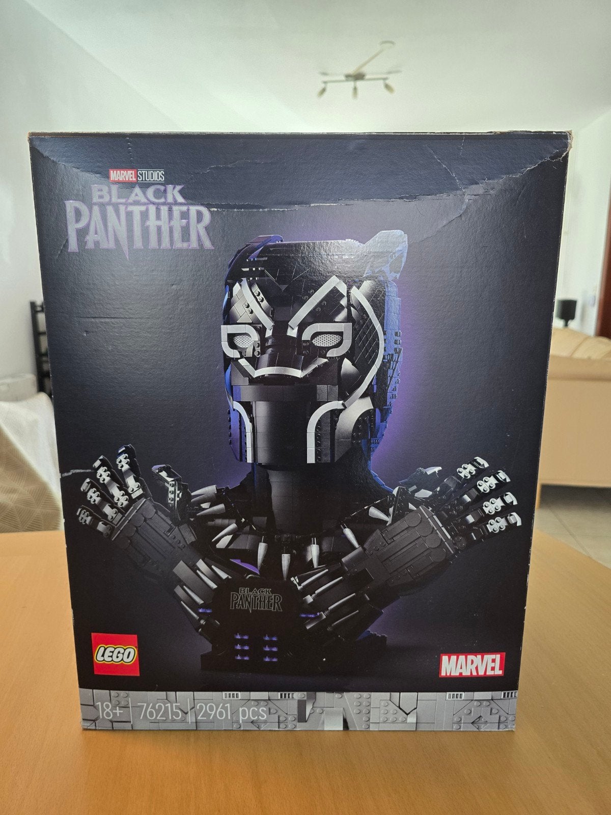 Lego 76215 Marvel Black Panther, Kinderen en Baby's, Speelgoed | Duplo en Lego, Gebruikt, Lego, Compleet, Inclusief doos, Inclusief instructies
