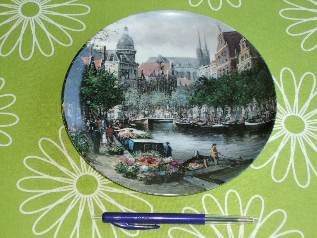 Sierbord - de Amsterdamse Bloemengracht - Koos van Loon, Ophalen of Verzenden, Zo goed als nieuw
