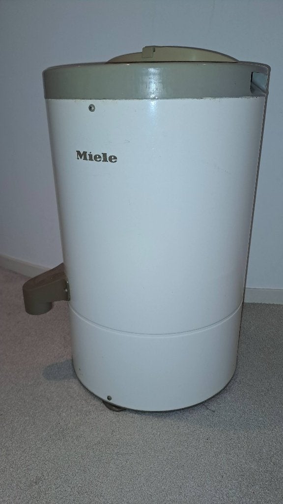 Vintage Miele centrifuge - Wit/Grijs, Witgoed en Apparatuur, Ophalen, Gebruikt, Minder dan 85 cm, Bovenlader