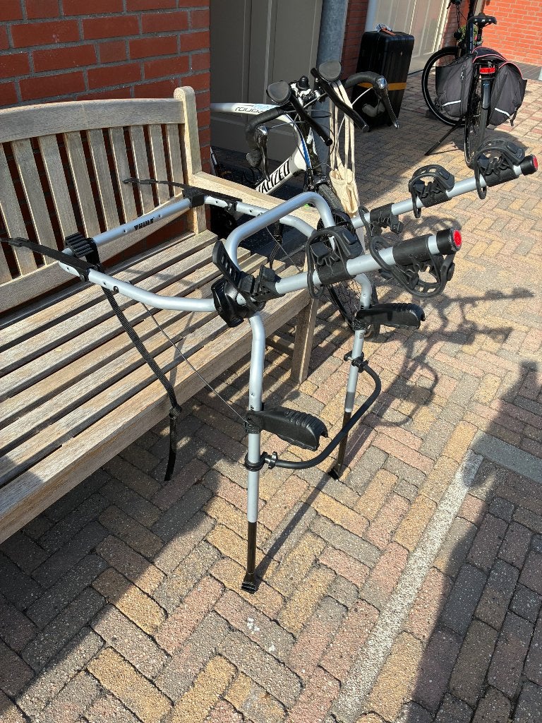 Fietsendrager Thule, Ophalen, 2 fietsen, Gebruikt, Achterklepdrager