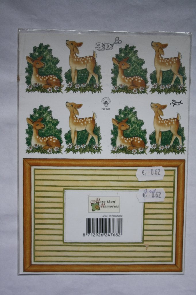 3 st. A5 knipvellen A5 3D marianne design 9960, Ophalen of Verzenden, Nieuw, Kerst, Knipvel