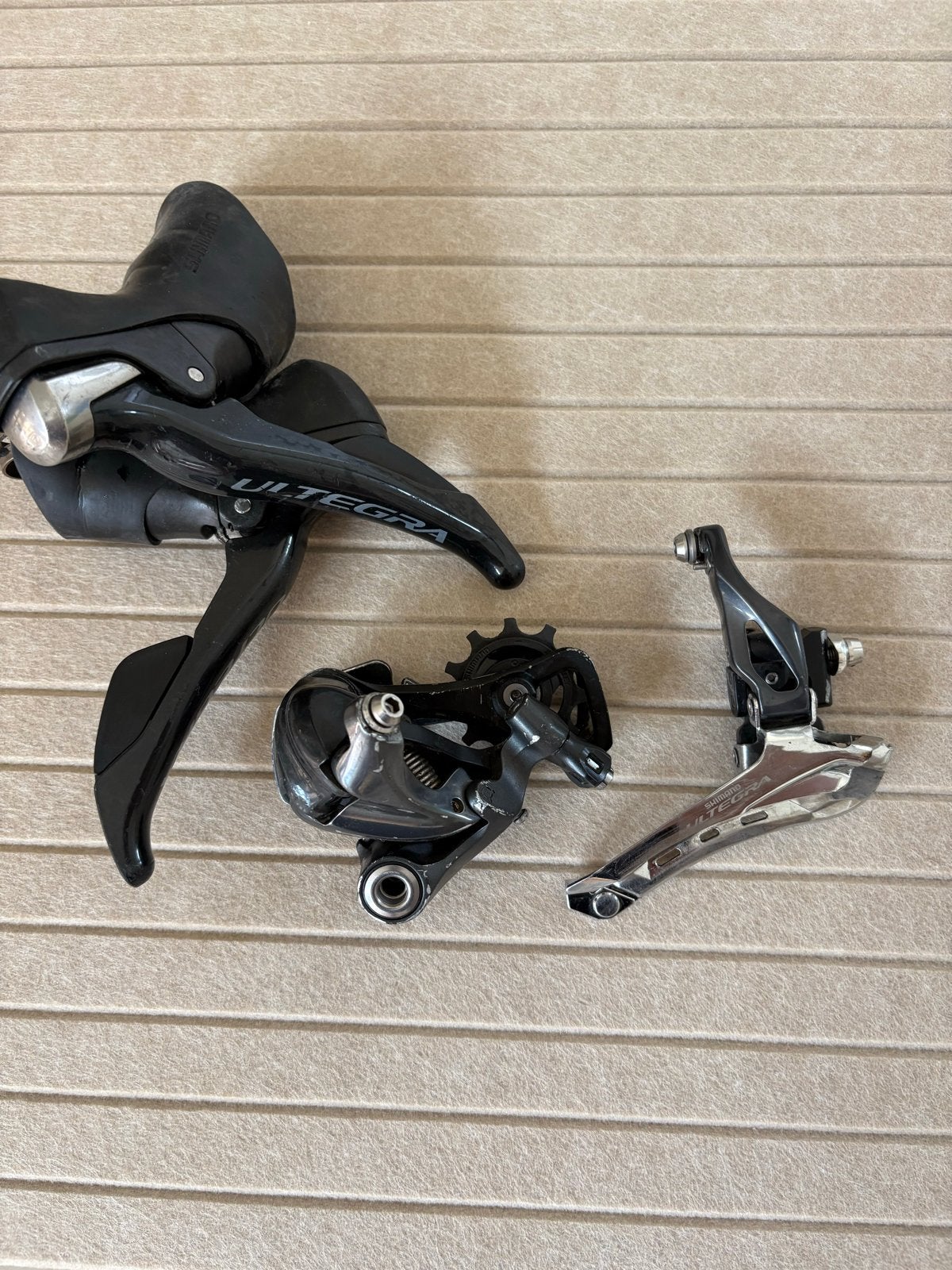 Shimano Ultegra 6800 Groepset 2x11 Speed, Fietsen en Brommers, Fietsonderdelen, Ophalen of Verzenden, Gebruikt, Racefiets, Derailleur of Ketting