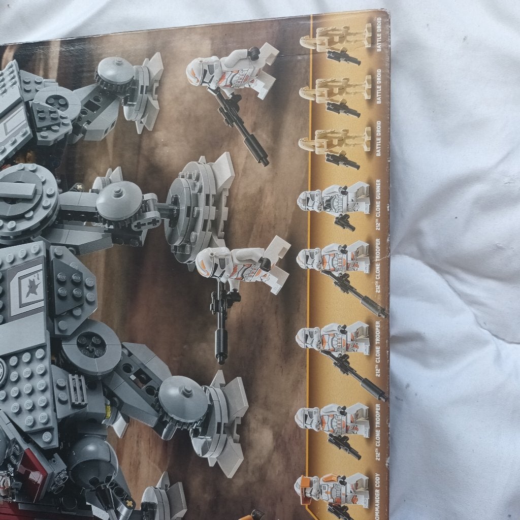 Lego starwars  AT-TE  walker, Kinderen en Baby's, Star Wars, Lego, Ophalen of Verzenden, Zo goed als nieuw