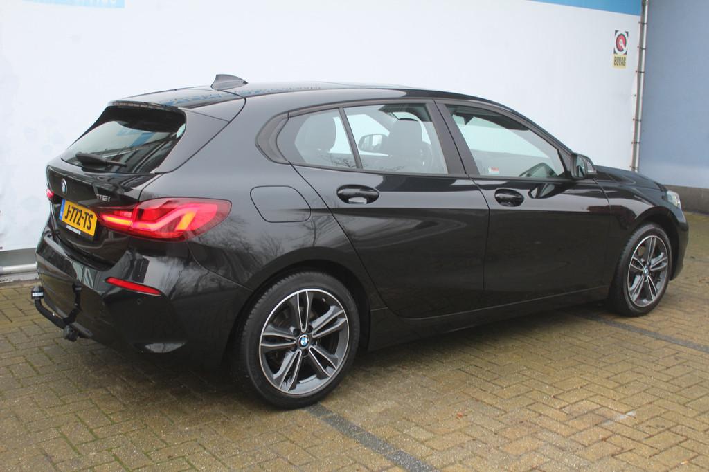 BMW 1-serie 118i High Executive | Incl. 12 maanden Garantie, Gebruikt, Met garantie (alle), Zwart, Leder