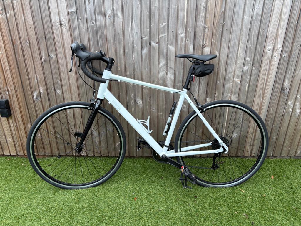 Triban Racefiets Women maat L, Fietsen en Brommers, Fietsen | Racefietsen, Aluminium, Zo goed als nieuw, Dames, Ophalen