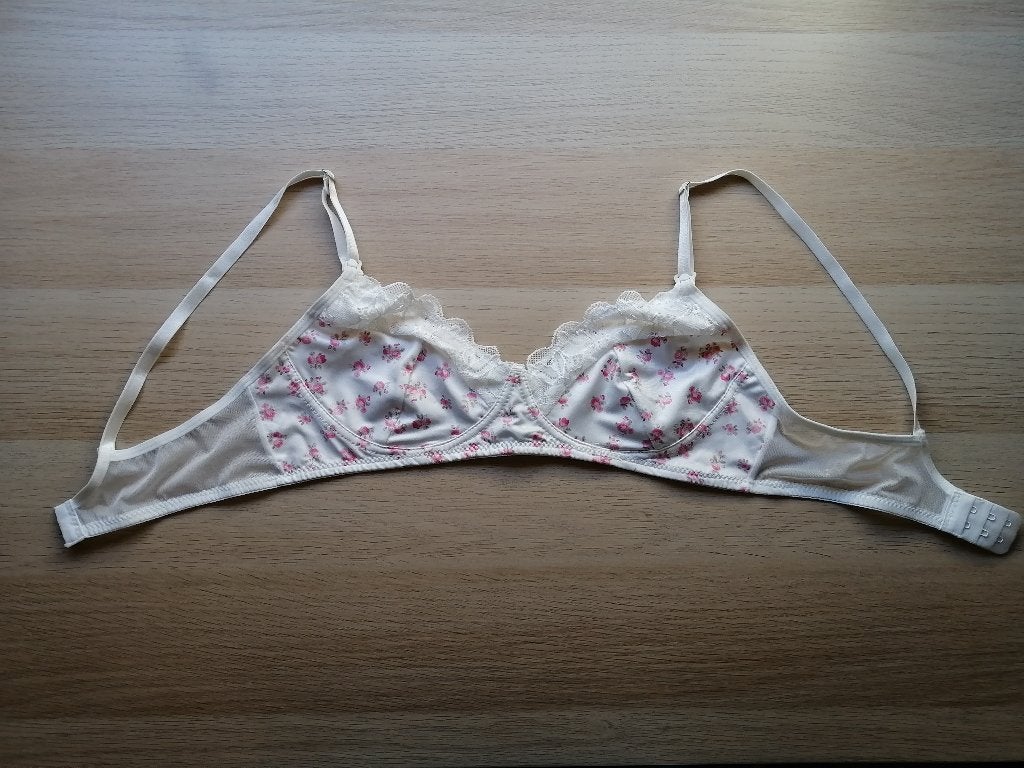 Voedings BH - Maat 36 / S - Bloemen en Kant, Kleding | Dames, Ondergoed en Lingerie, Onbekend, Verzenden, Wit, BH