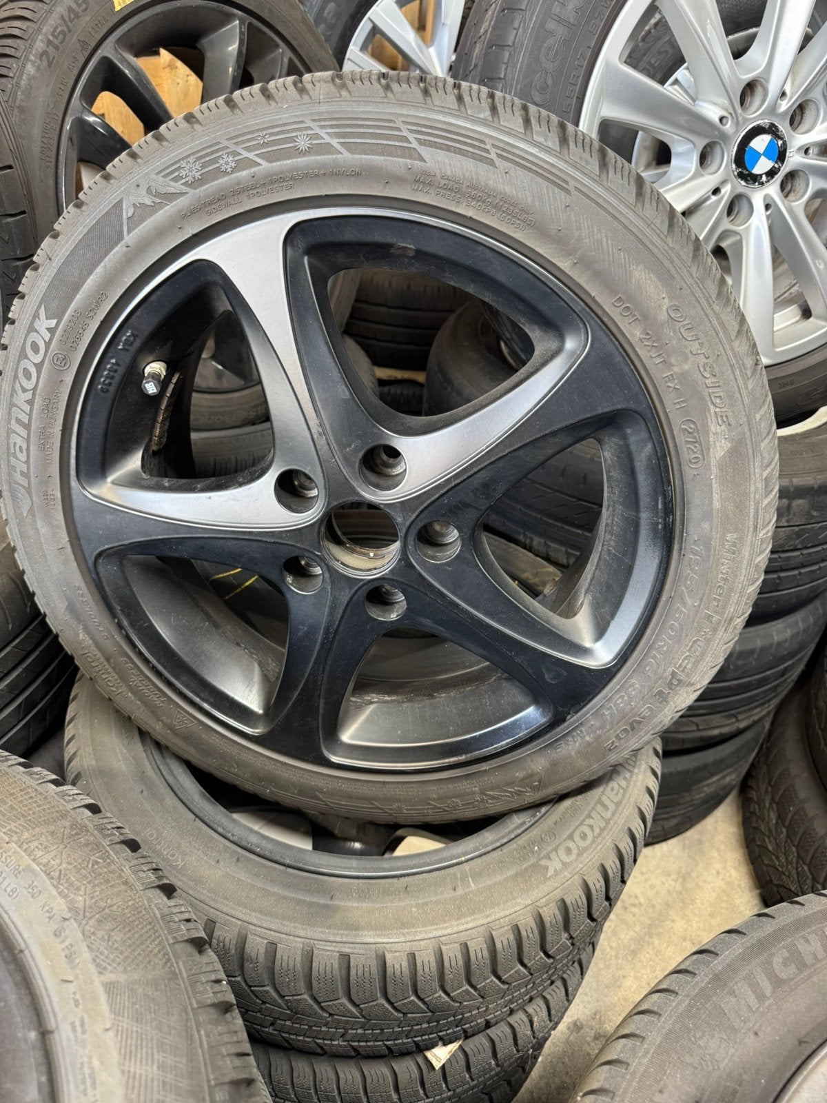 16” 5x114,3 Suzuki Swift Sport Velgen Winterbanden 195/50/16, Auto-onderdelen, Banden en Velgen, Gebruikt, 16 inch, Banden en Velgen