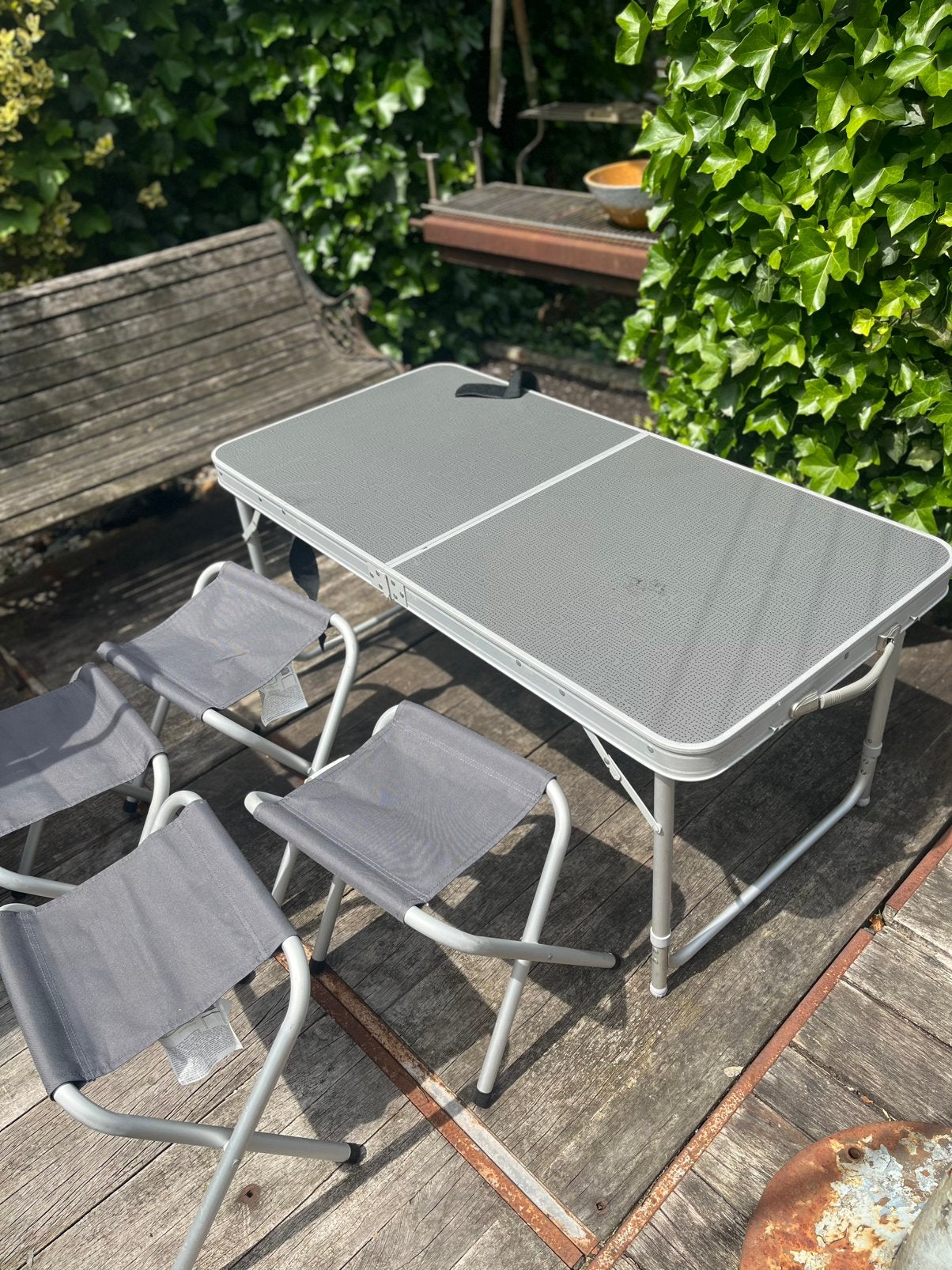 Campingtafel Quechua, Ophalen, Zo goed als nieuw, Campingtafel