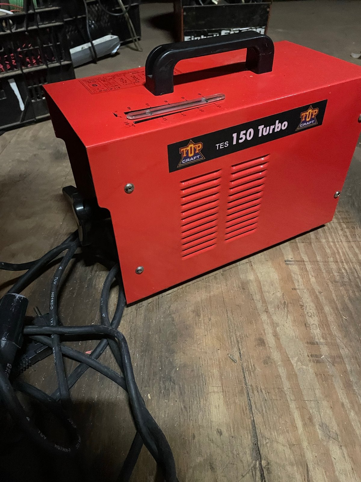 Top Craft TES 150 Turbo Elektrode Lasapparaat 150 Amp, Ophalen, Gebruikt, 150 tot 250 ampère, Elektroden