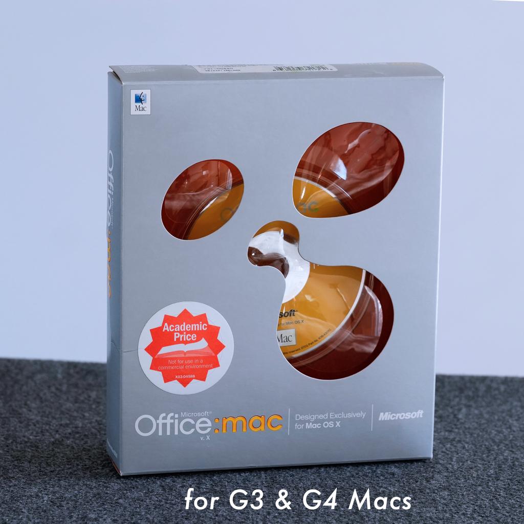 Apple Microsoft Office: Mac v.X (10.0) – English, Computers en Software, Vintage Computers, Ophalen of Verzenden, Apple