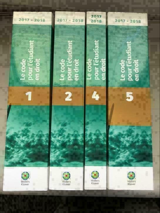 Wolters Kluwer Le code pour l'étudiant en droit, Ophalen of Verzenden, Nieuw, WO