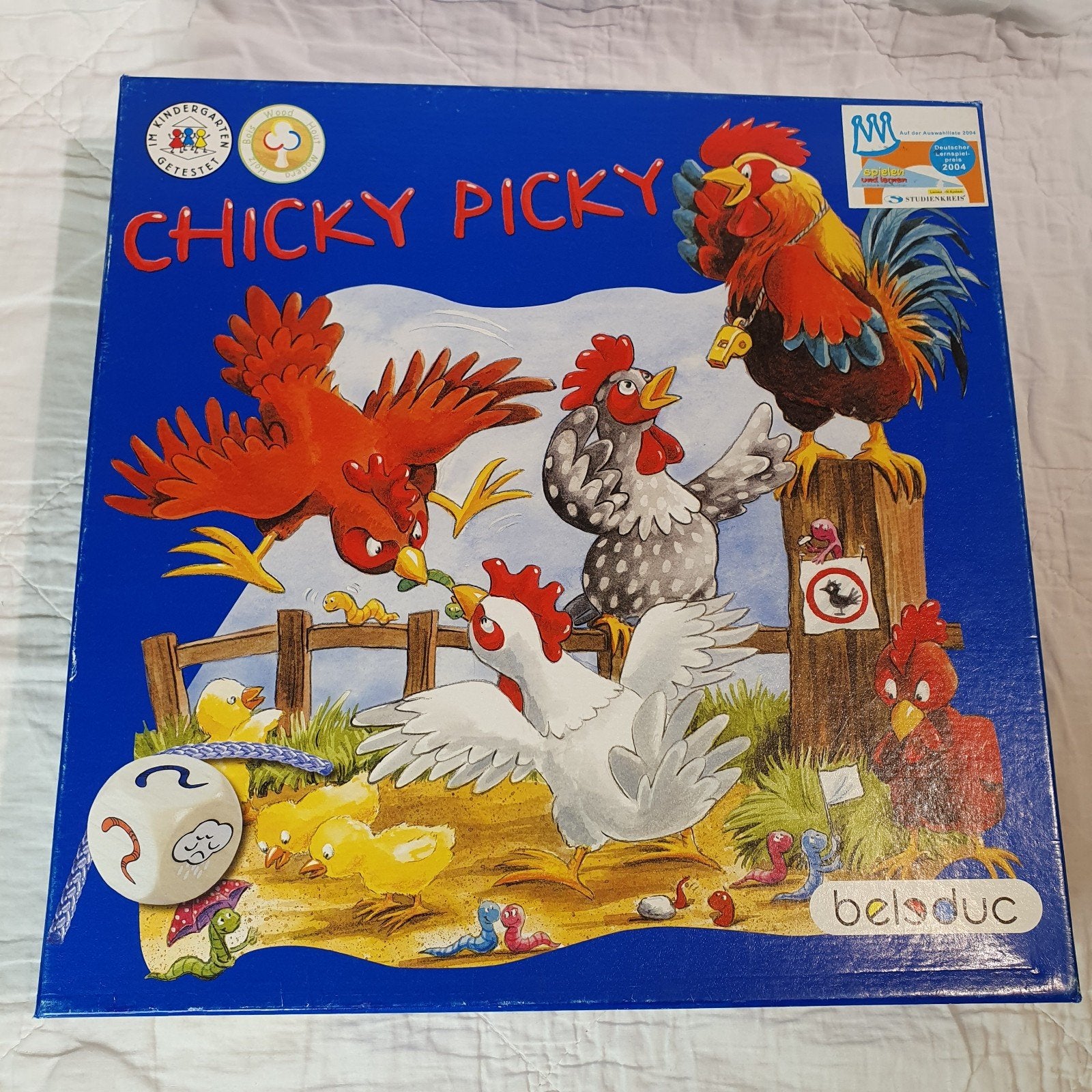 Bordspel - Chicky Picky  4+, Ophalen of Verzenden, Gebruikt