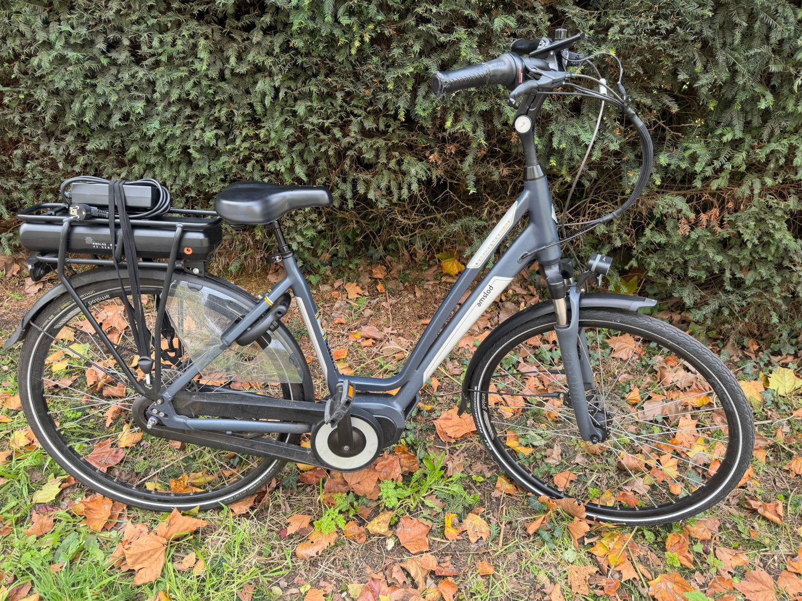 Amslod Elektrische Fiets Middenmotor, Ophalen of Verzenden, Zo goed als nieuw, Overige merken